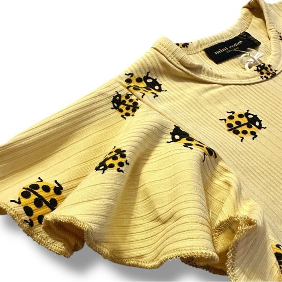 Mini Rodini | Ribbed Ladybug Dress (8-9 yrs) 🐞 - Picture 3 of 5